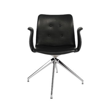 Primum Chair Dynamic m. drejestel, tilt og armlæn fra Bent Hansen